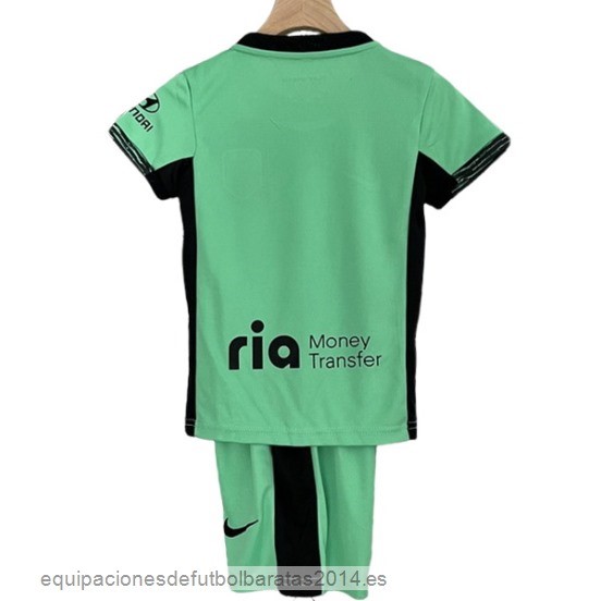 Nuevo 3ª Conjunto De Niños Atletico Madrid 23/24 Verde Baratas